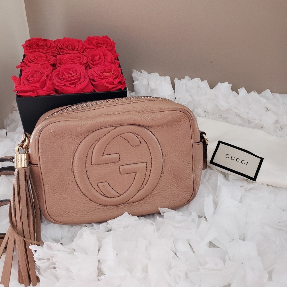 ❌SOLD❌ DO NOT PURCHASE Gucci Soho Nude Crossbody